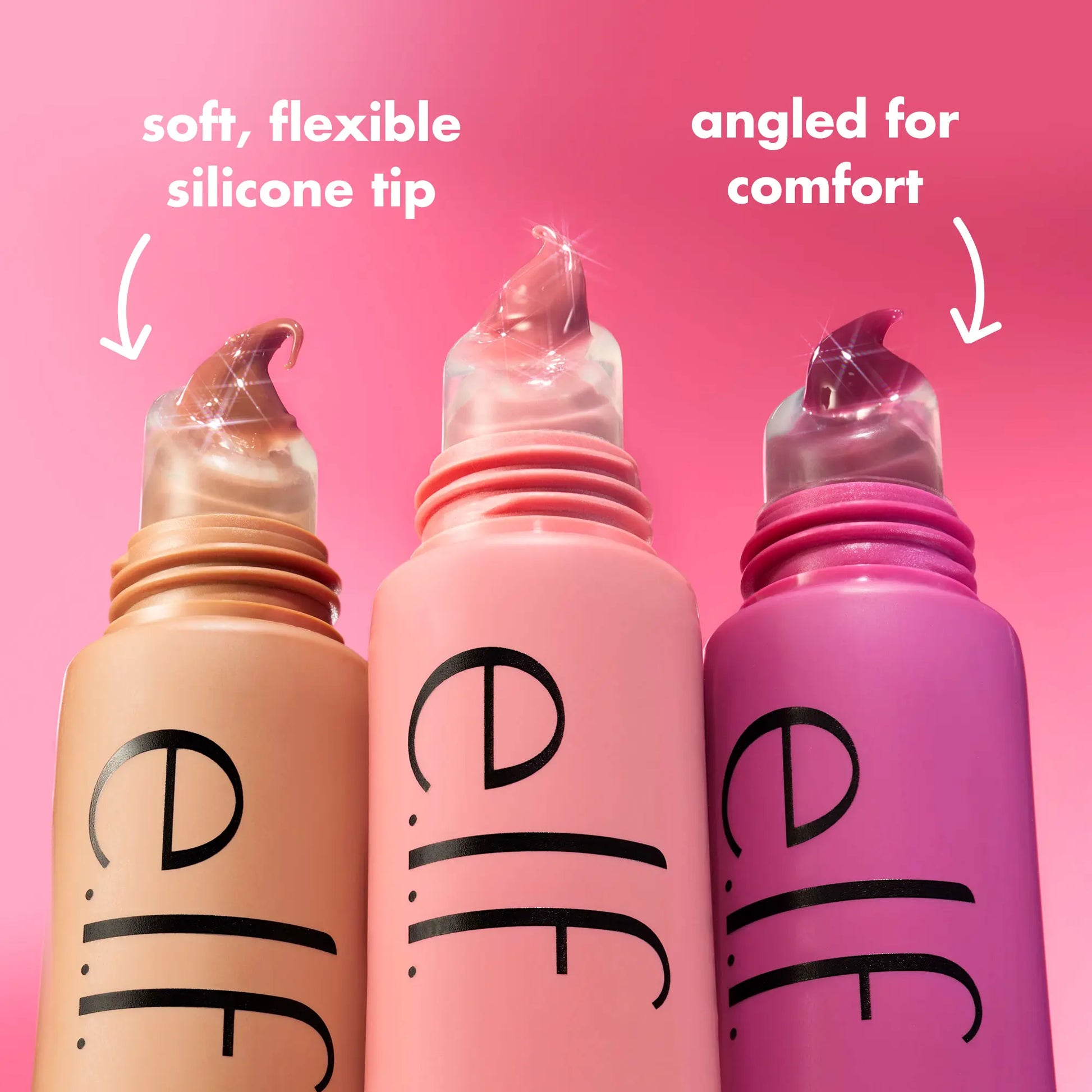 E.L.F. Glow Reviver Melting Lip Balm 4-Pack - Island Colada, Cotton Candy Crush, Vanilla Toffee, Yummy Gummy - Smooth Application, Buildable Color, Hydrating Butters