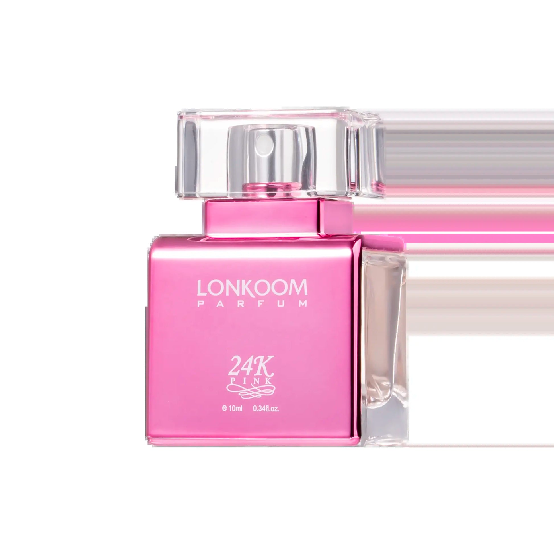 24K Pretty Pink Perfume for Women, 10Ml | Sweet Peach, Apple & Orange Blossom Fruity Perfume
