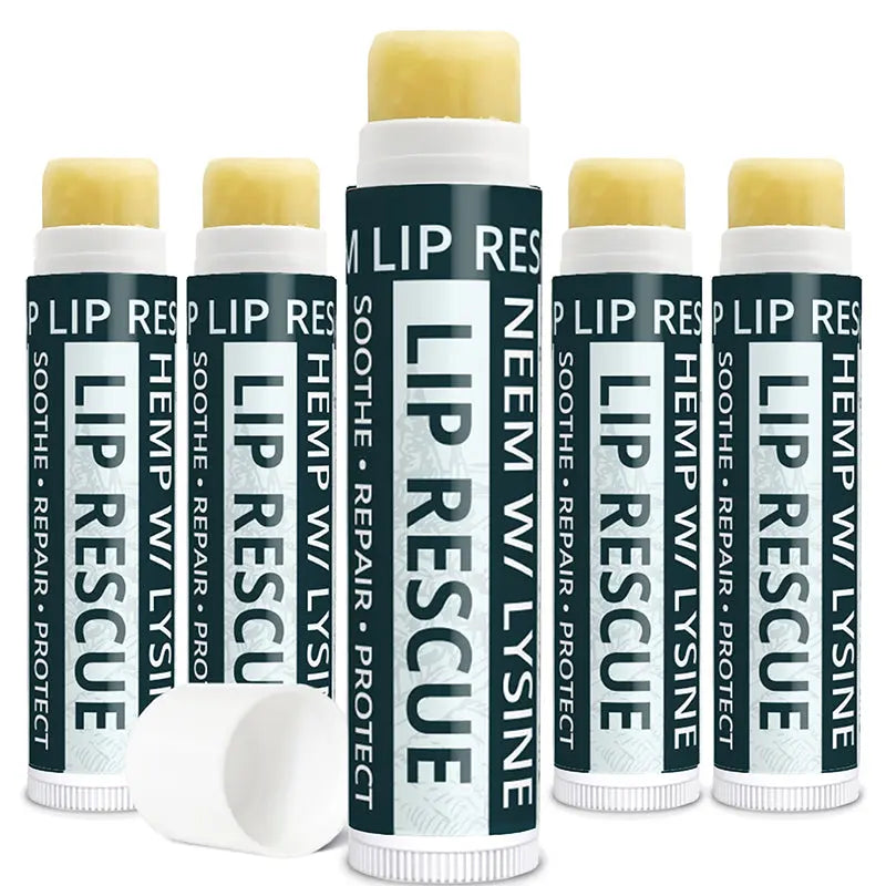 Hemp Lip Rescue with L-Lysine - Advanced Protective Lip Balm