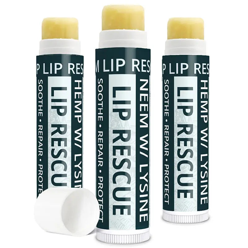 Hemp Lip Rescue with L-Lysine - Advanced Protective Lip Balm